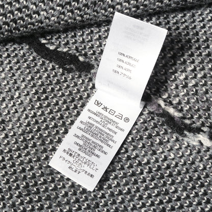 22AW ダイス柄 クルーネック ニット セーター(Dice Sweater)
