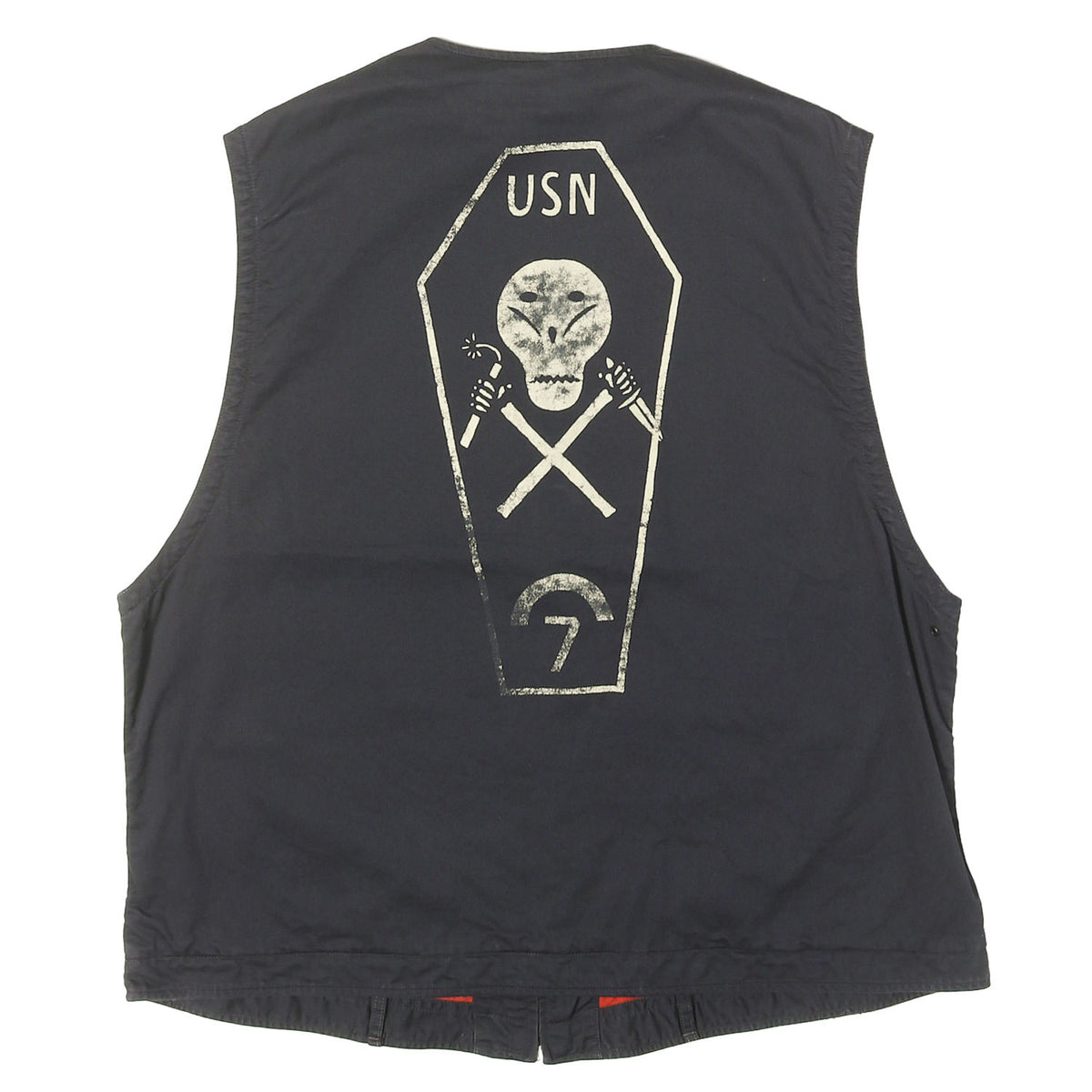 プリントカスタム ミリタリー デッキベスト (NCDU 7th NBB DECK VEST UNION SPECIAL OVERALLS)