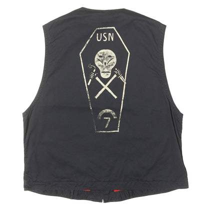 プリントカスタム ミリタリー デッキベスト (NCDU 7th NBB DECK VEST UNION SPECIAL OVERALLS)