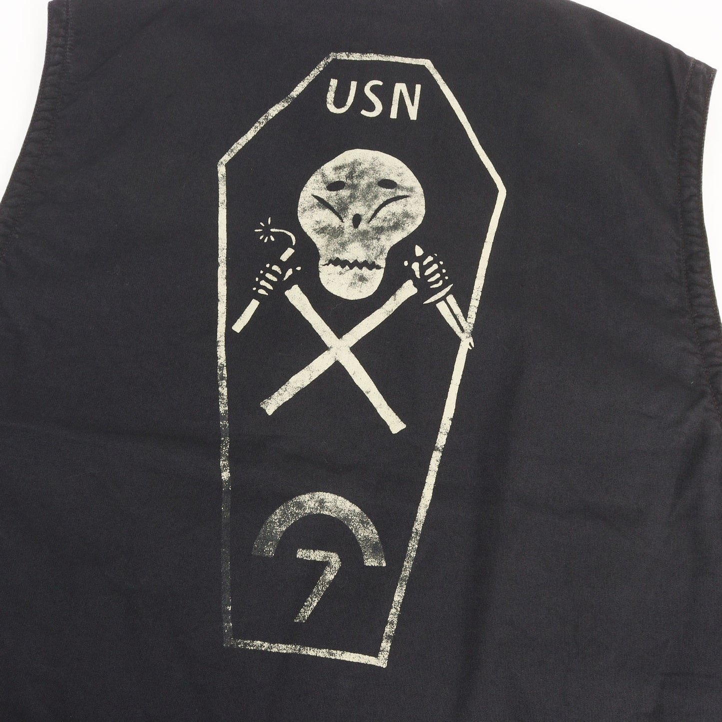 プリントカスタム ミリタリー デッキベスト (NCDU 7th NBB DECK VEST UNION SPECIAL OVERALLS)