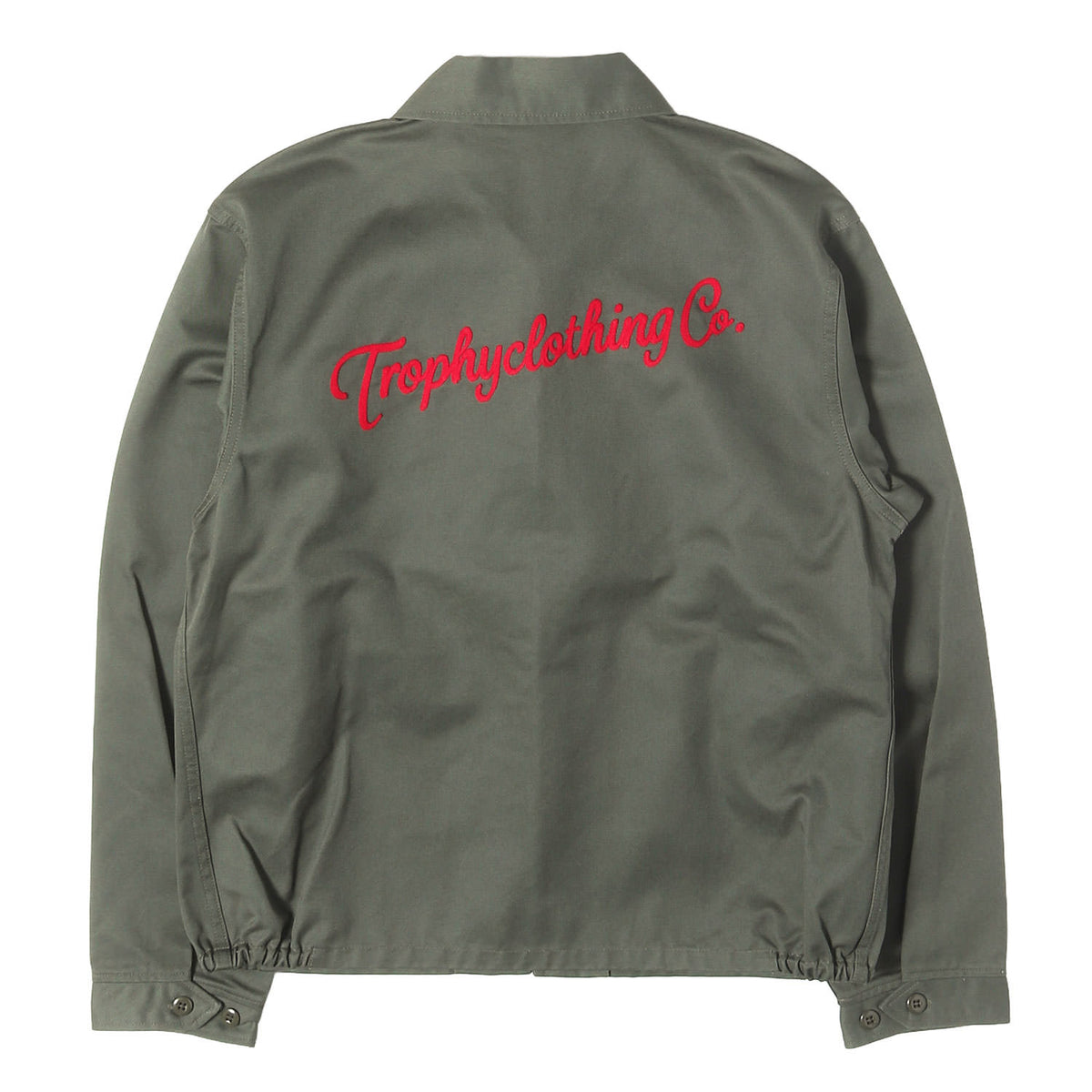 ワッペン付き T/Cツイル ワークジャケット(Gas Worker Jacket)