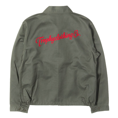 ワッペン付き T/Cツイル ワークジャケット(Gas Worker Jacket)