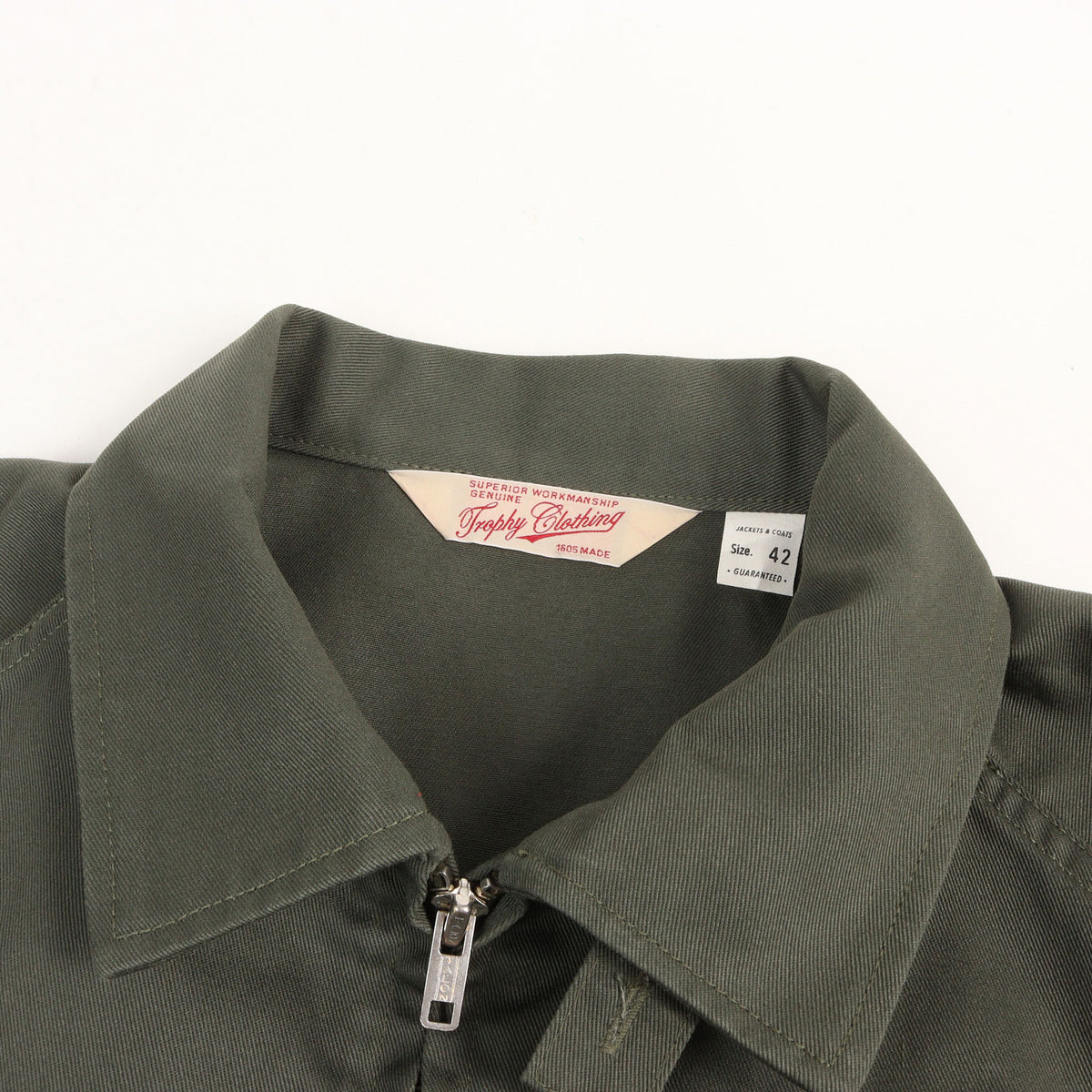 ワッペン付き T/Cツイル ワークジャケット(Gas Worker Jacket)