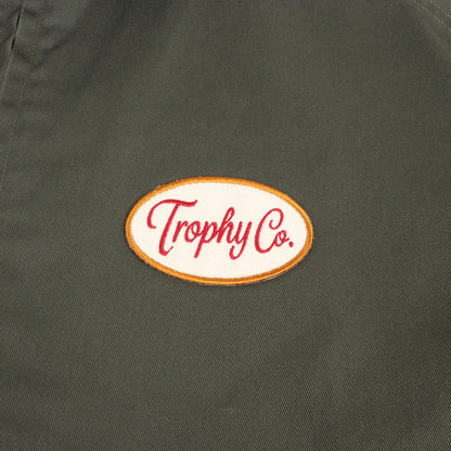 ワッペン付き T/Cツイル ワークジャケット(Gas Worker Jacket)