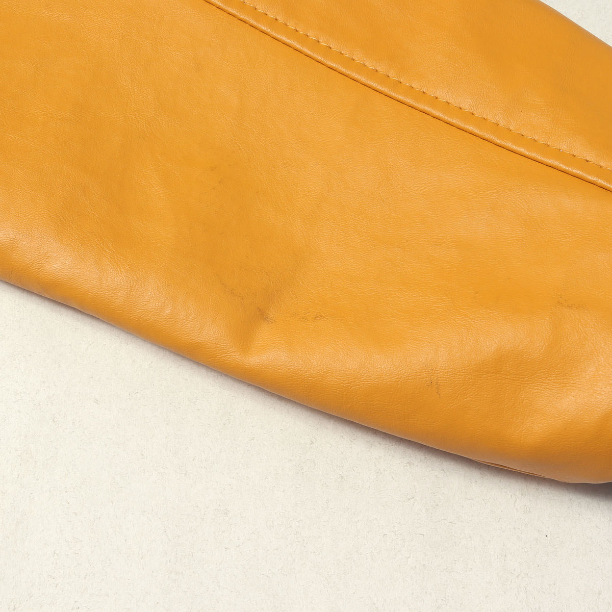 袖フェイクレザー メルトンウール スタジャン (Varsity Wool Leather Jacket) USA製