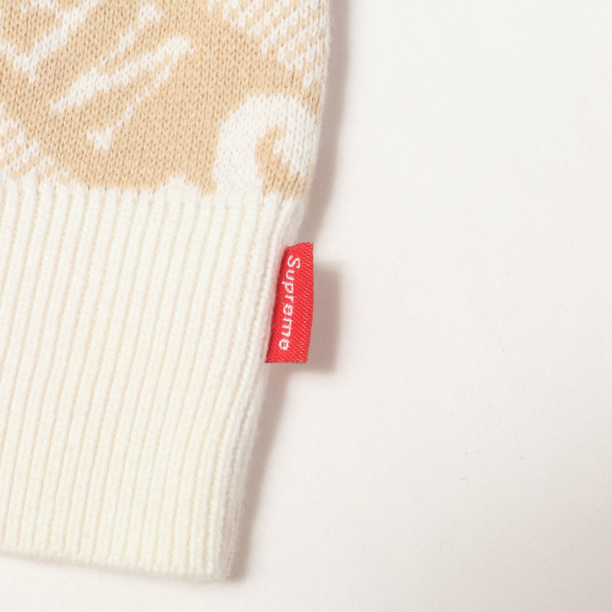 22SS ストライプロゴ Vネック ニットベスト (Stripe Sweater Vest)