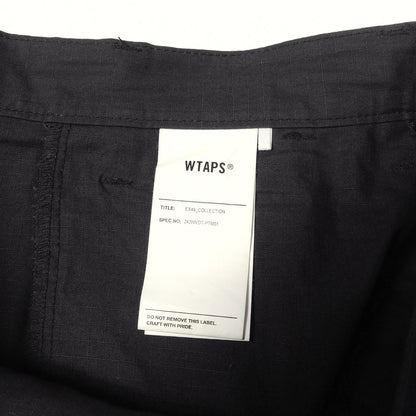 24AW リップストップ ミリタリー カーゴパンツ(MILT9601 / TROUSERS / COTTON. RIPSTOP)