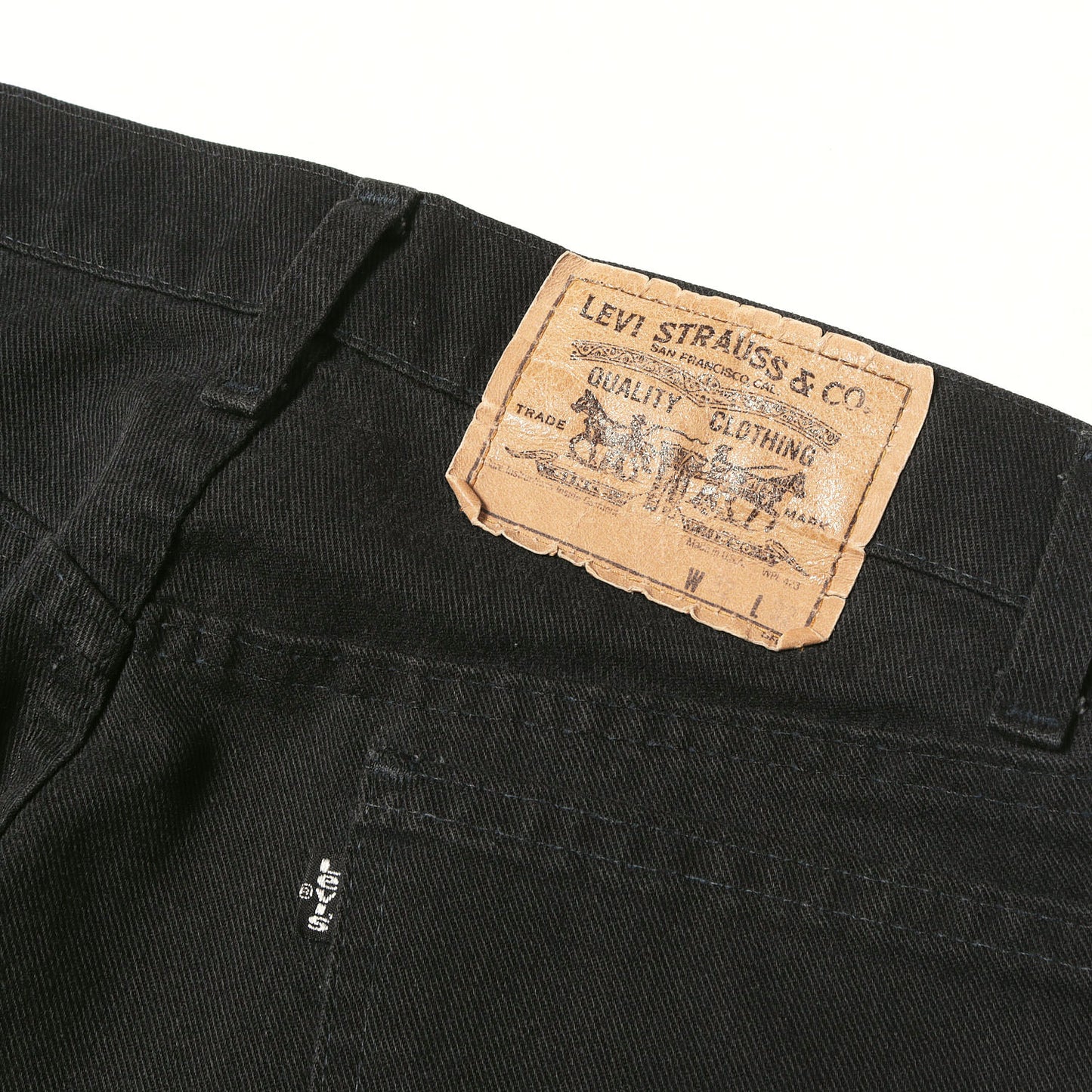 [希少 人気モデル] 90s 505-2859 ポリコットン ツイル カツラギ パンツ / USA製 ボタン裏刻印520