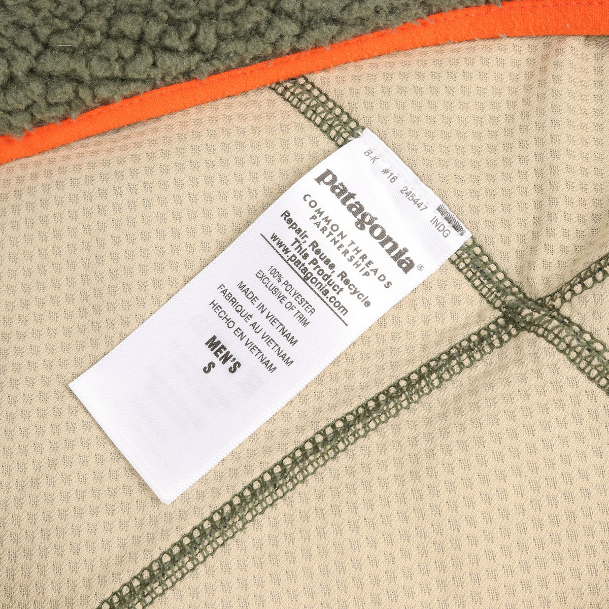 クラシック レトロX フリース フルジップ ベスト (CLASSIC RETRO-X VEST) 2016年製 23048 FA16