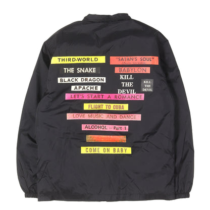 グラフィックプリント 裏ボア コーチジャケット(BOA COACH JACKET)