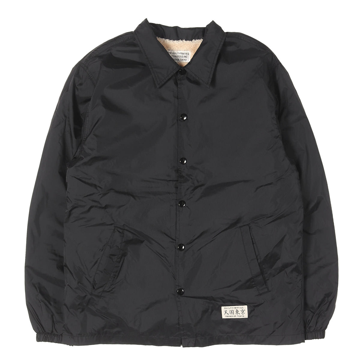 グラフィックプリント 裏ボア コーチジャケット(BOA COACH JACKET)