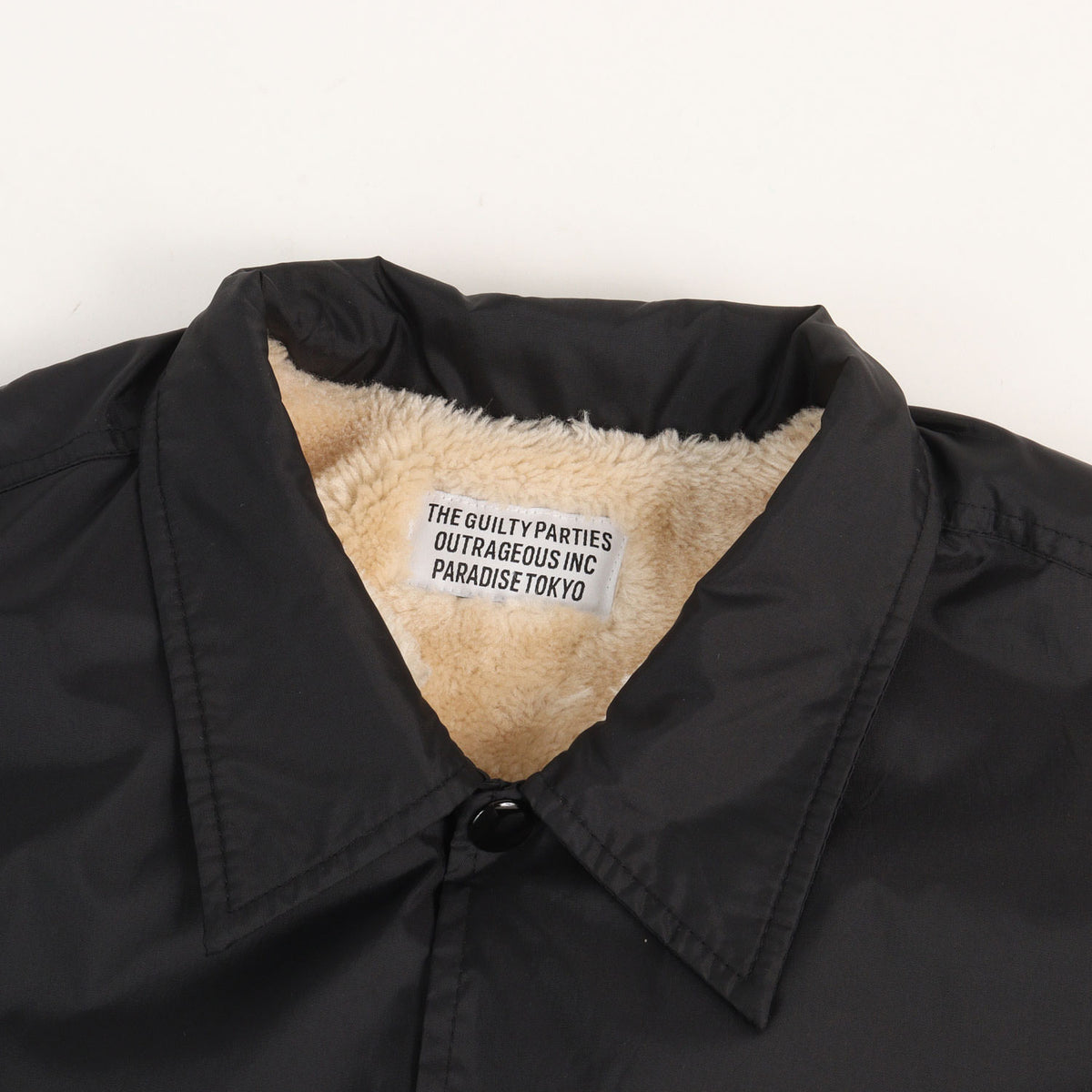 グラフィックプリント 裏ボア コーチジャケット(BOA COACH JACKET)