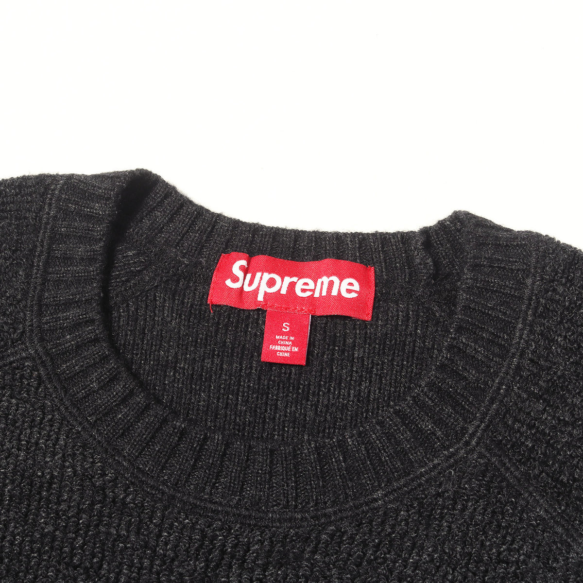 24AW スモールBOXロゴ ニット セーター(Terry Small Box Sweater)