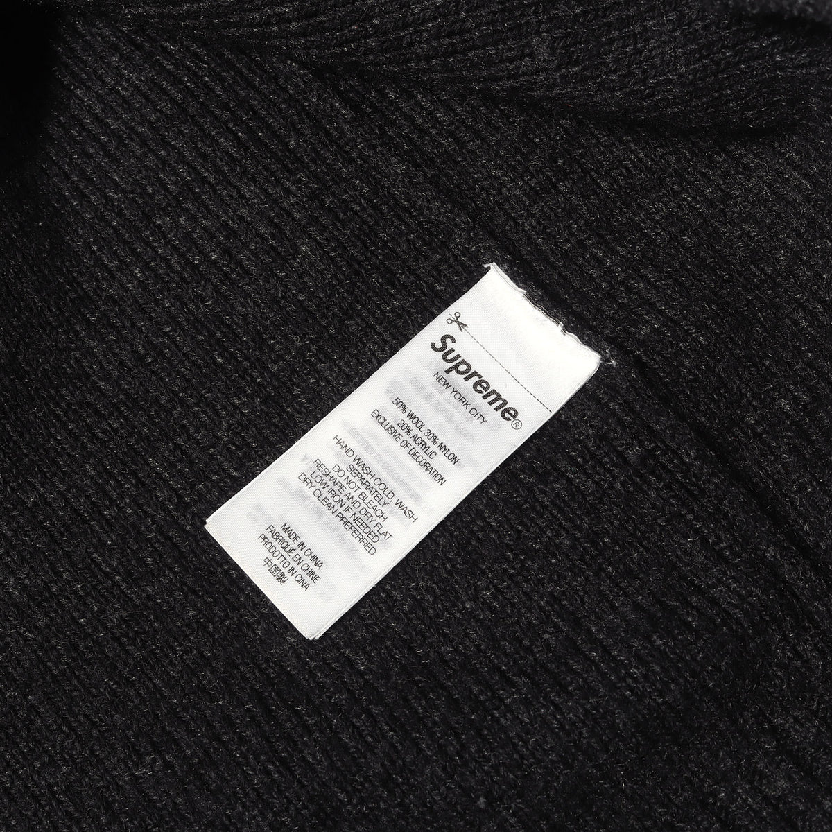 24AW スモールBOXロゴ ニット セーター(Terry Small Box Sweater)