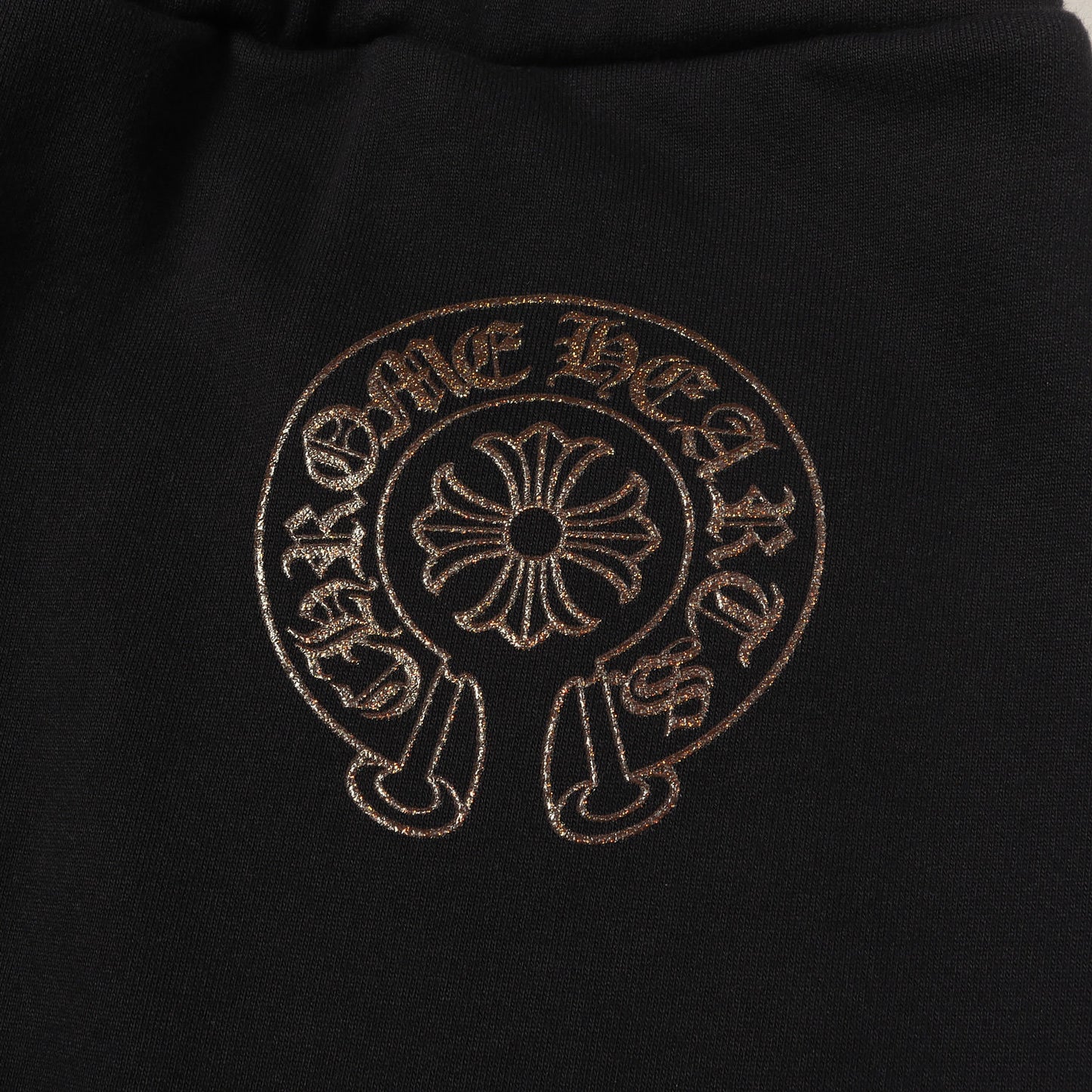 24AW オンライン限定 グリッター ホースシュー & ブランドロゴ ヘビー スウェットパンツ(1988 Glitter Sweatpant)