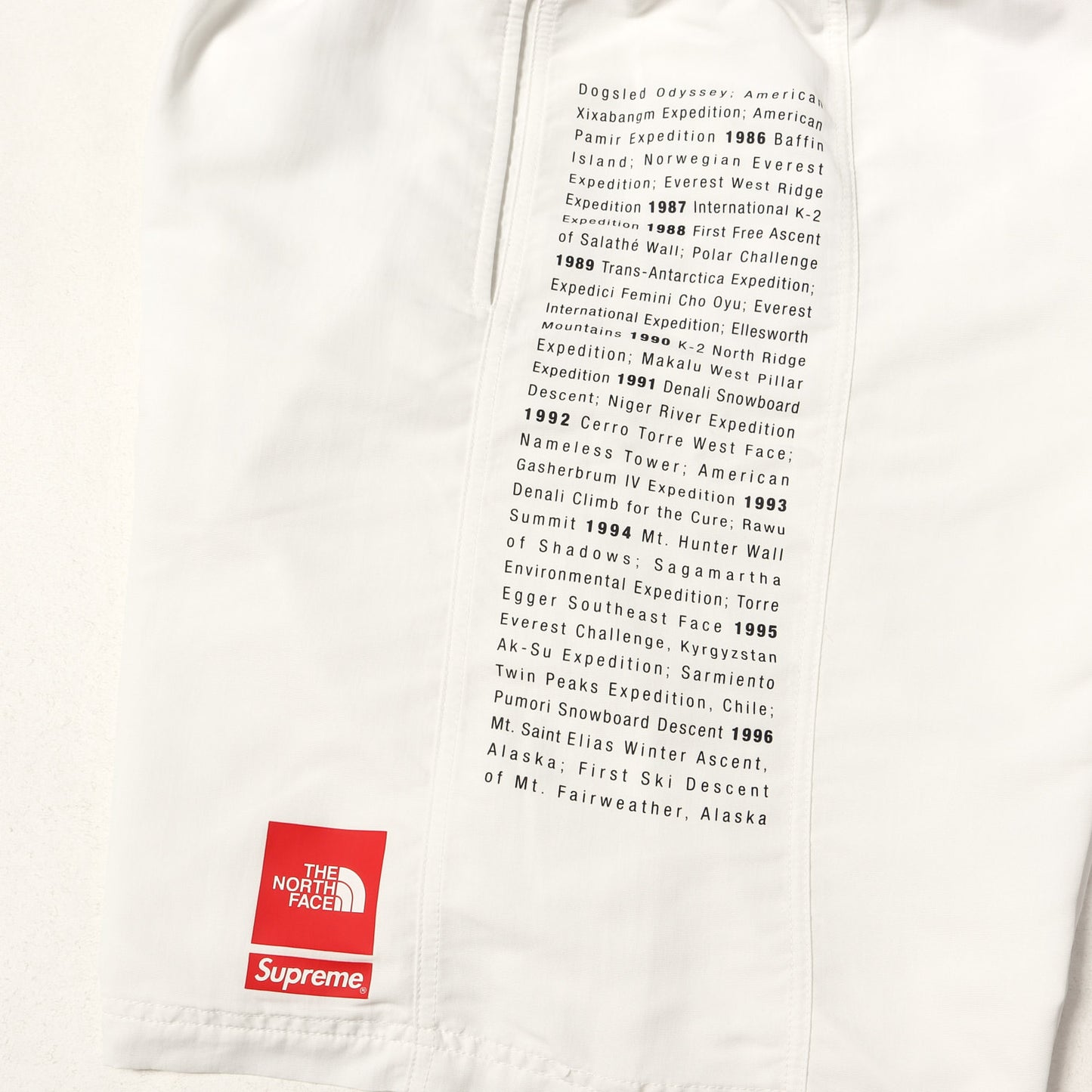 24SS ×THE NORTH FACE サイドロゴ ナイロン ショーツ(Nylon Short)