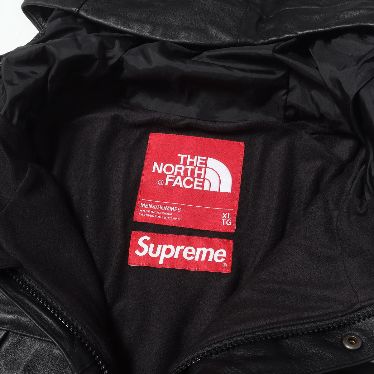 ×THE NORTH FACE シープスキンレザー マウンテンパーカー(Leather Mountain Parka)
