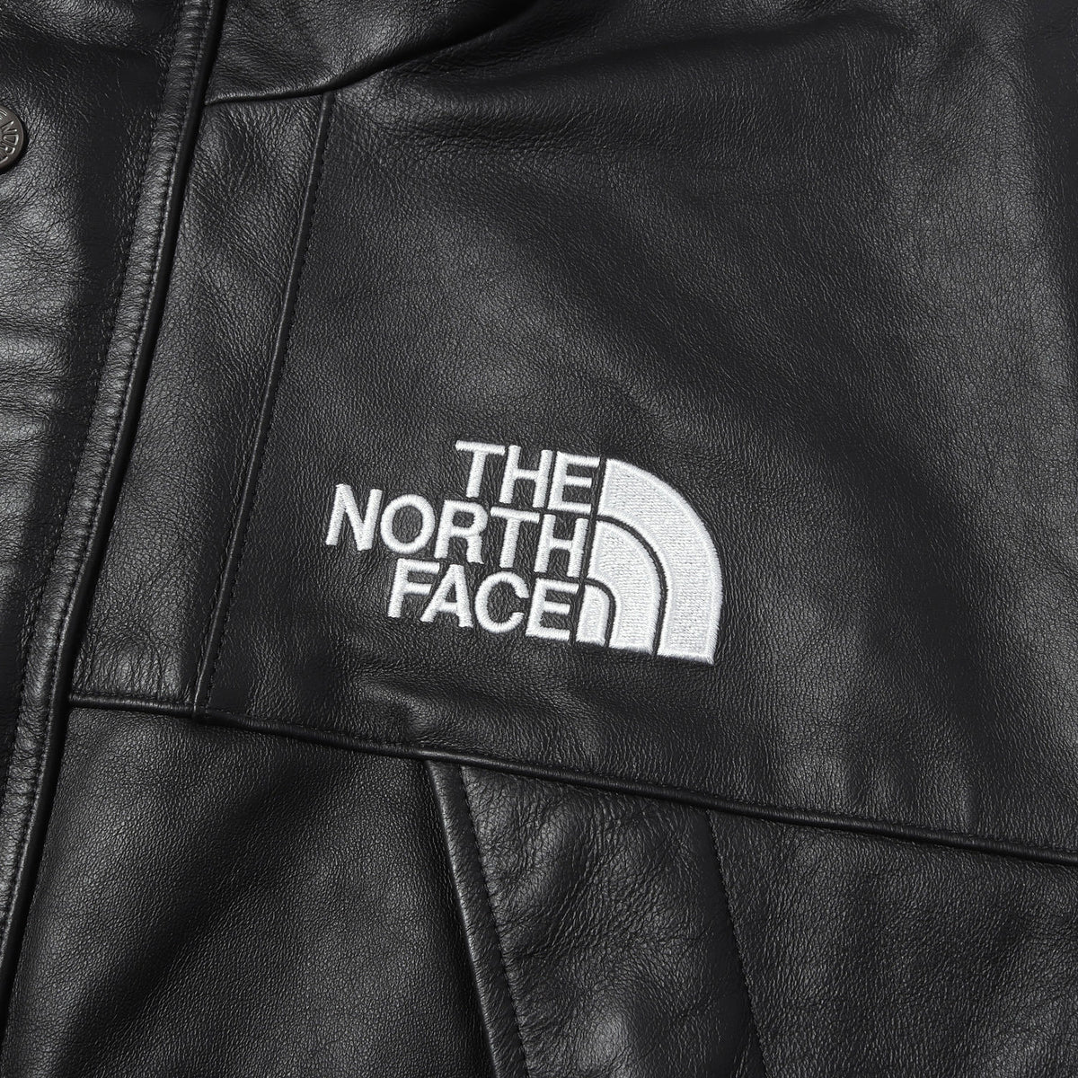 ×THE NORTH FACE シープスキンレザー マウンテンパーカー(Leather Mountain Parka)