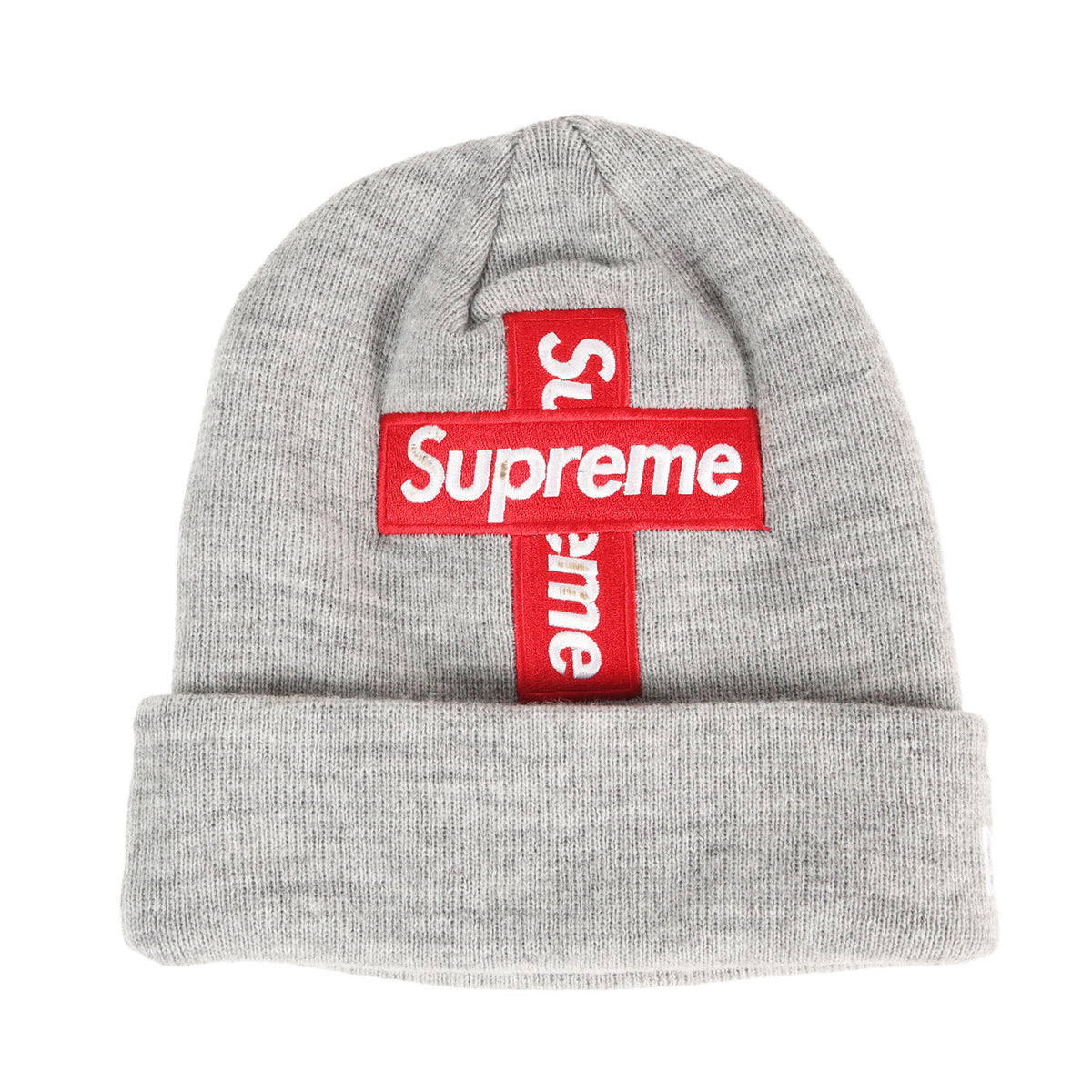 20AW ×NEW ERA クロスBOXロゴ ニット ビーニー(Cross Box Logo Beanie)