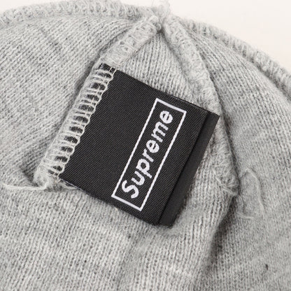 20AW ×NEW ERA クロスBOXロゴ ニット ビーニー(Cross Box Logo Beanie)