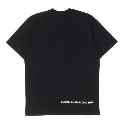 ×COMME des GARCONS SHIRT スプリット BOXロゴ Tシャツ(Split Box Logo Tee)