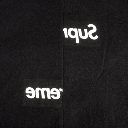 ×COMME des GARCONS SHIRT スプリット BOXロゴ Tシャツ(Split Box Logo Tee)