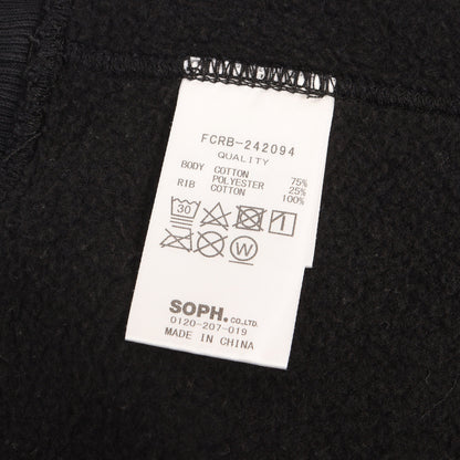 24AW ブランドロゴ クルーネック スウェット(BLURRED LOGO CREW NECK SWEAT)