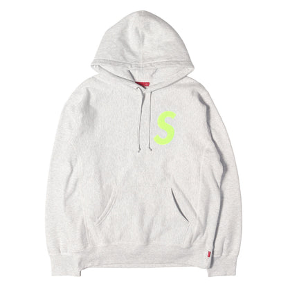 Sロゴ ワッペン スウェットパーカー (S Logo Hooded Sweatshirt)