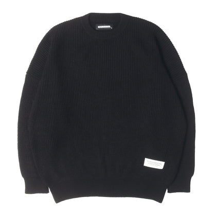 21AW オーバーサイズ クルーネック ニット セーター (FLAT / AW-KNIT. LS)