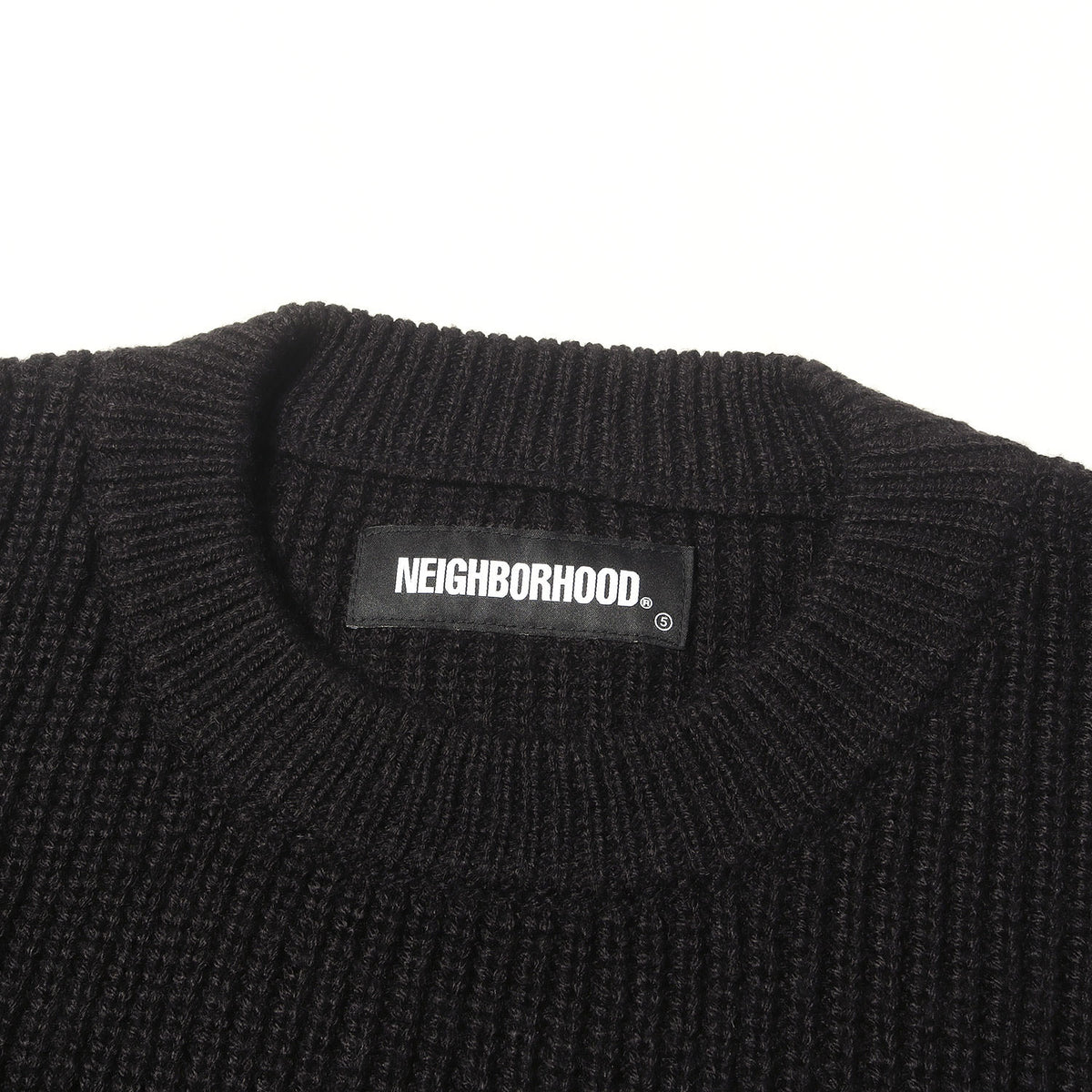 21AW オーバーサイズ クルーネック ニット セーター (FLAT / AW-KNIT. LS)