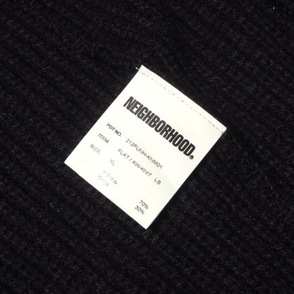 21AW オーバーサイズ クルーネック ニット セーター (FLAT / AW-KNIT. LS)