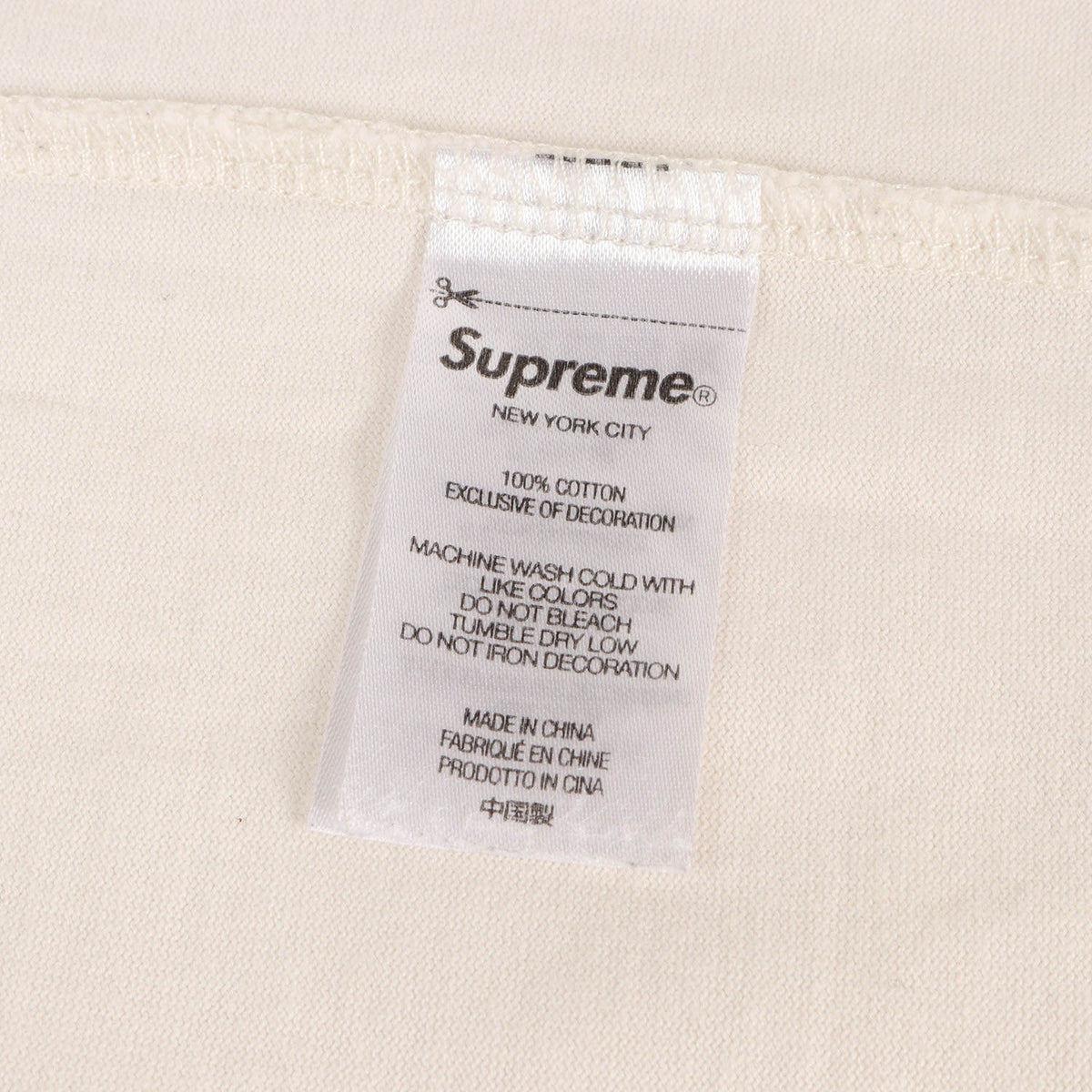 22AW スモールBOXロゴ ロングスリーブTシャツ (Small Box L/S Tee)