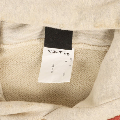 22SS ×DENIM TEARS ヴィンテージ加工 スウェットパーカー(HOODIE / GREENAFFITTI)