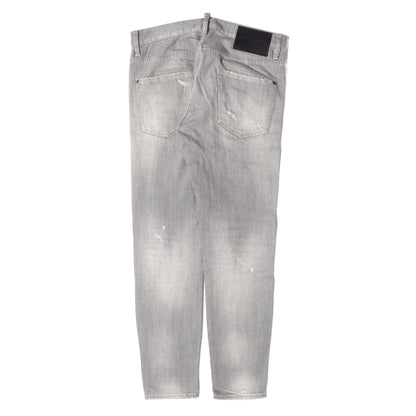20SS ダメージ加工 ストレッチ スキニー デニムパンツ(Skinny Dan Jean)