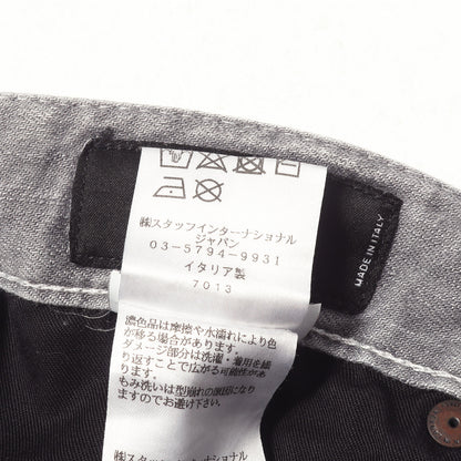 20SS ダメージ加工 ストレッチ スキニー デニムパンツ(Skinny Dan Jean)