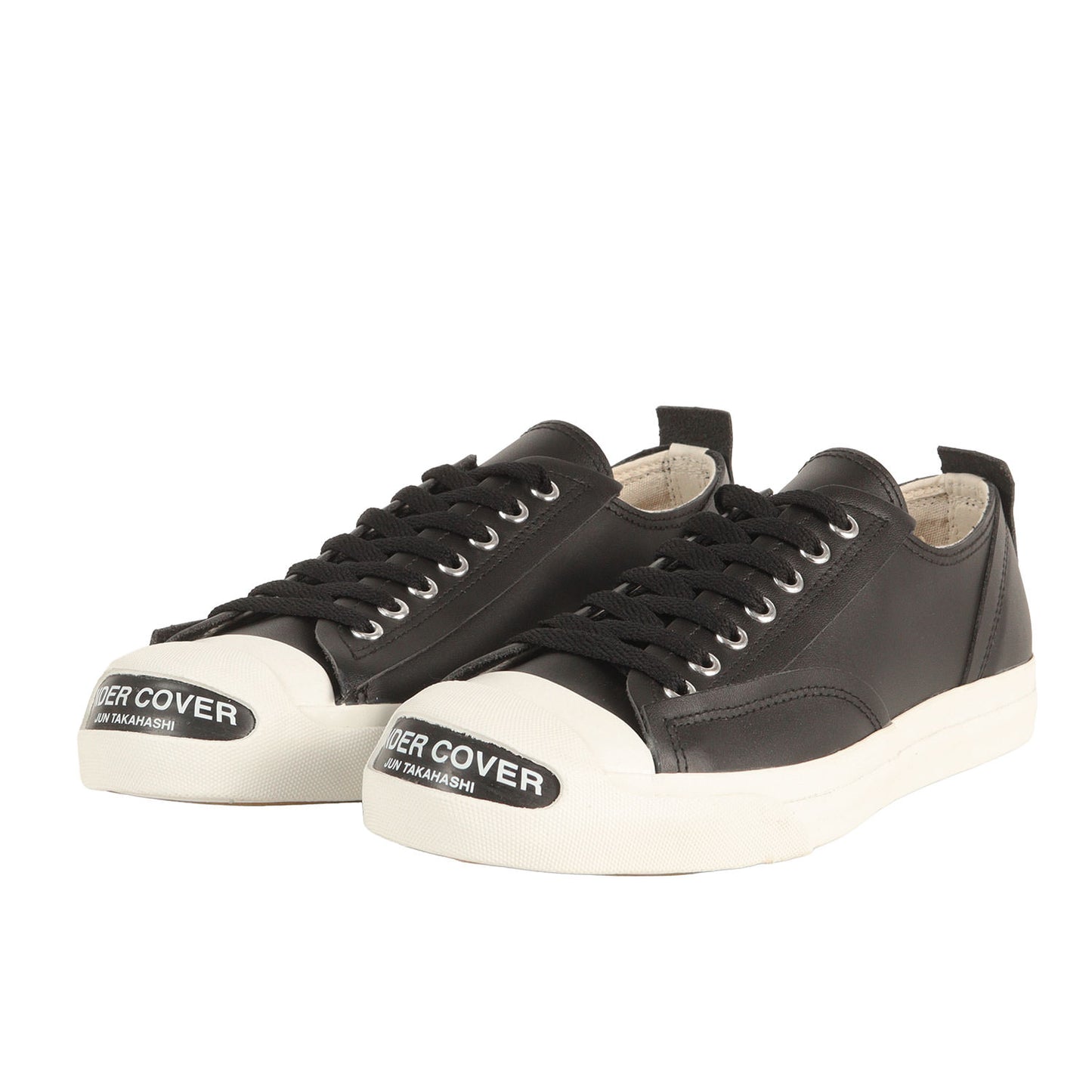 トゥーロゴ ジャックパーセル型 レザー スニーカー(TOE LOGO LEATHER SNEAKERS)