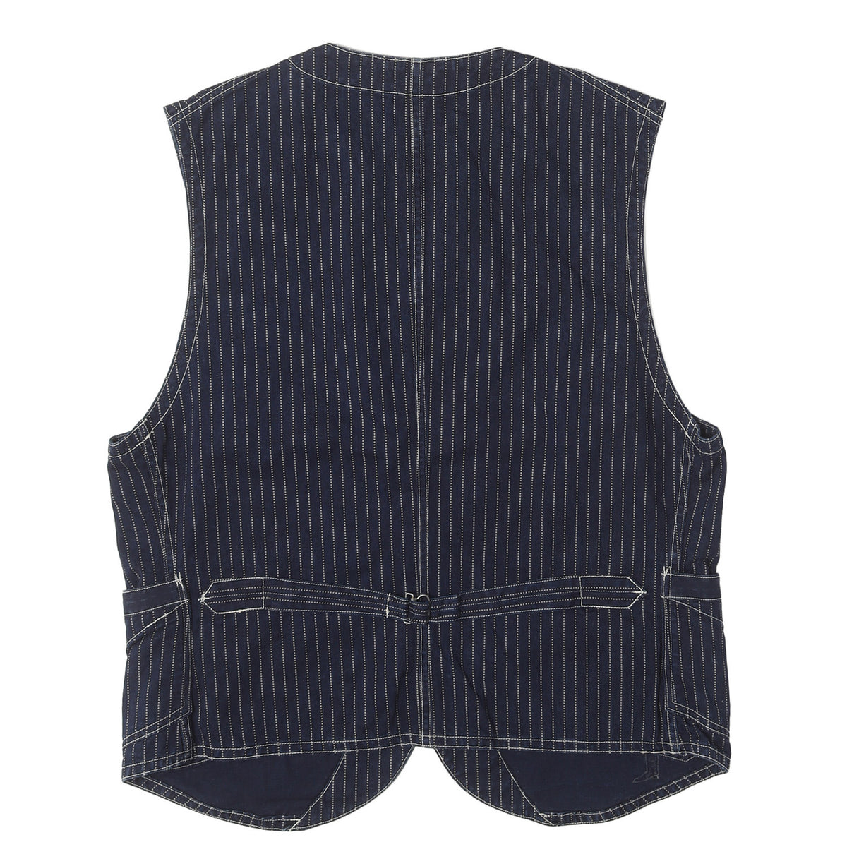 ウォバッシュストライプ コンダクターベスト (UNION SPECIAL OVERALLS CONDUCTOR VEST)