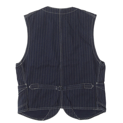 ウォバッシュストライプ コンダクターベスト (UNION SPECIAL OVERALLS CONDUCTOR VEST)
