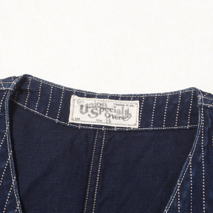 ウォバッシュストライプ コンダクターベスト (UNION SPECIAL OVERALLS CONDUCTOR VEST)