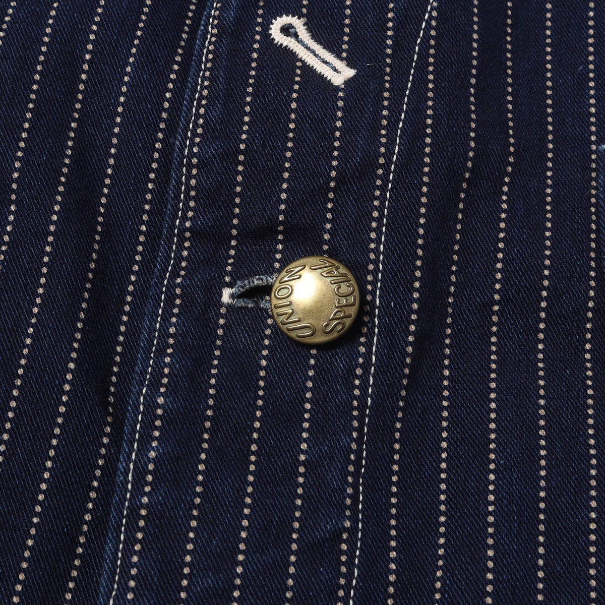 ウォバッシュストライプ コンダクターベスト (UNION SPECIAL OVERALLS CONDUCTOR VEST)