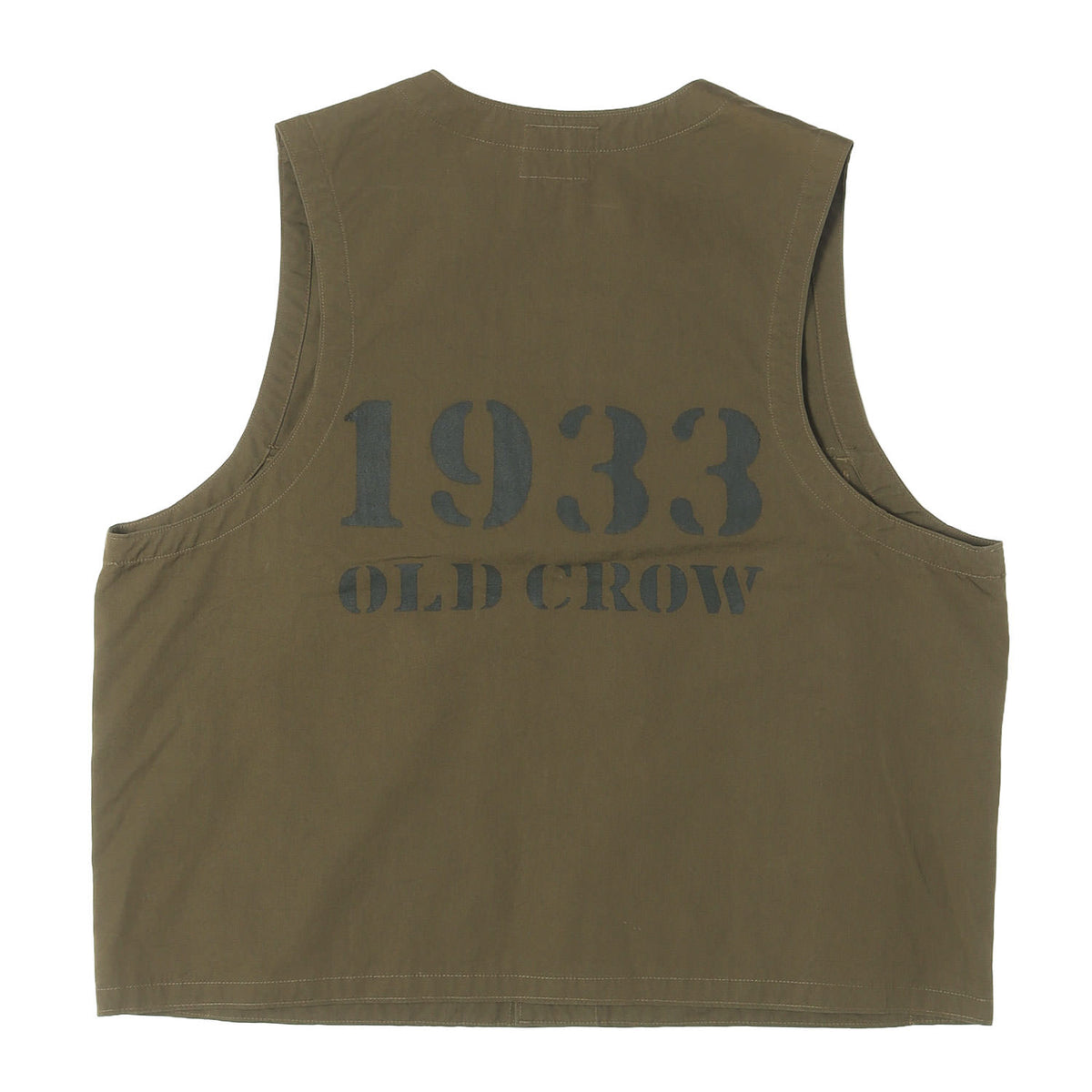 レザーパッチ付き C-1 ミリタリーベスト(OLDROD C - VEST)