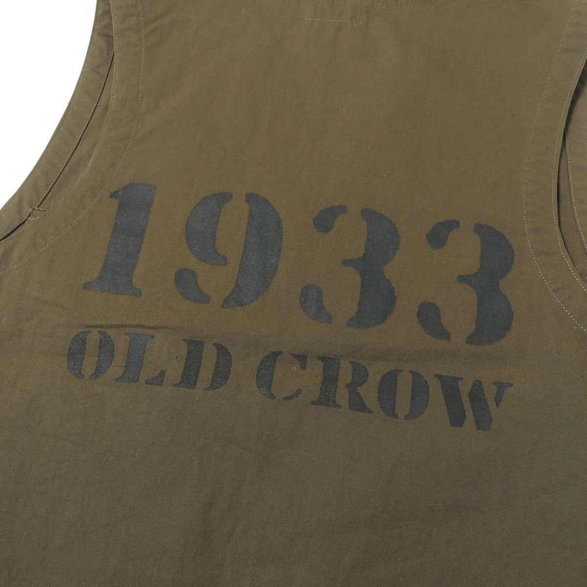 レザーパッチ付き C-1 ミリタリーベスト(OLDROD C - VEST)
