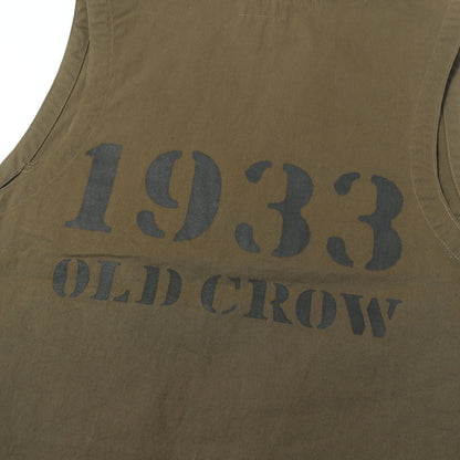 レザーパッチ付き C-1 ミリタリーベスト(OLDROD C - VEST)