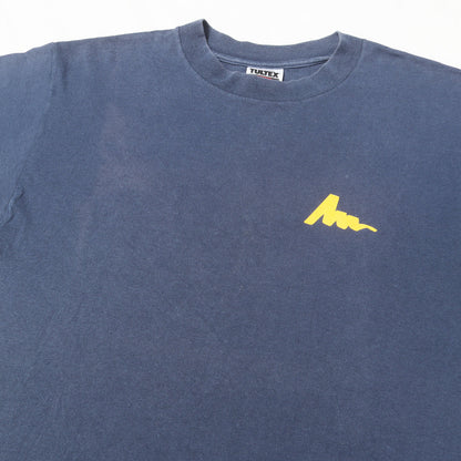 [Goodフェード] 90s 20周年記念 両面プリント ロゴマーク Tシャツ メキシコ製