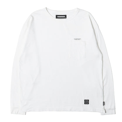 22SS スモールロゴ ロングスリーブ ポケット Tシャツ(CLASSIC P/C CREW. LS)