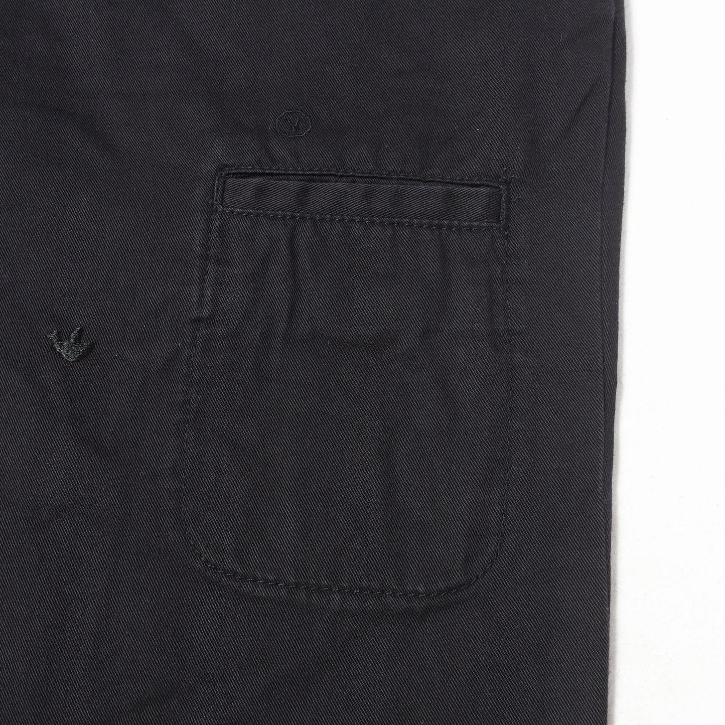 00s ×visvim モノグラム刺繍 ツイル チノパンツ