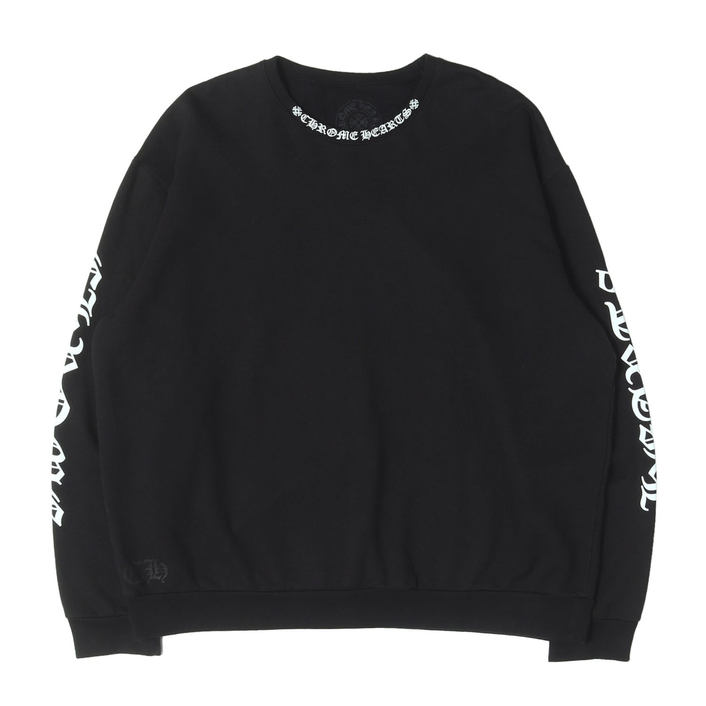 近年モデル ネックロゴ クルーネック スウェット(SWTSHRT PLVR)