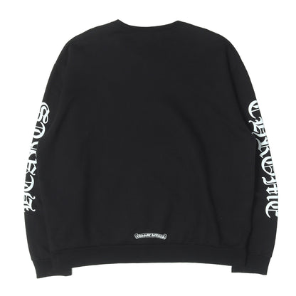 近年モデル ネックロゴ クルーネック スウェット(SWTSHRT PLVR)