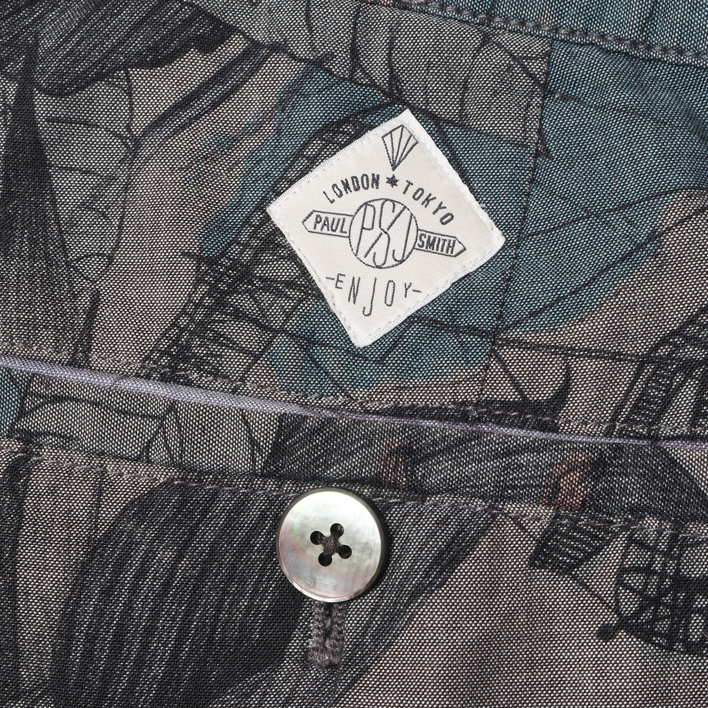 JEANS フラワー柄 コットン ショーツ
