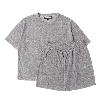 25SS パイル ポケット Tシャツ & ショーツ セットアップ(PILE SET UP)